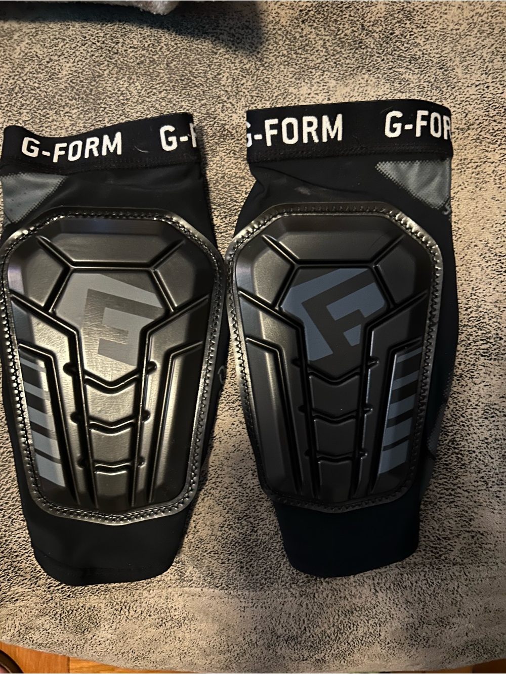 G- Form shin guards for soccer- adult small